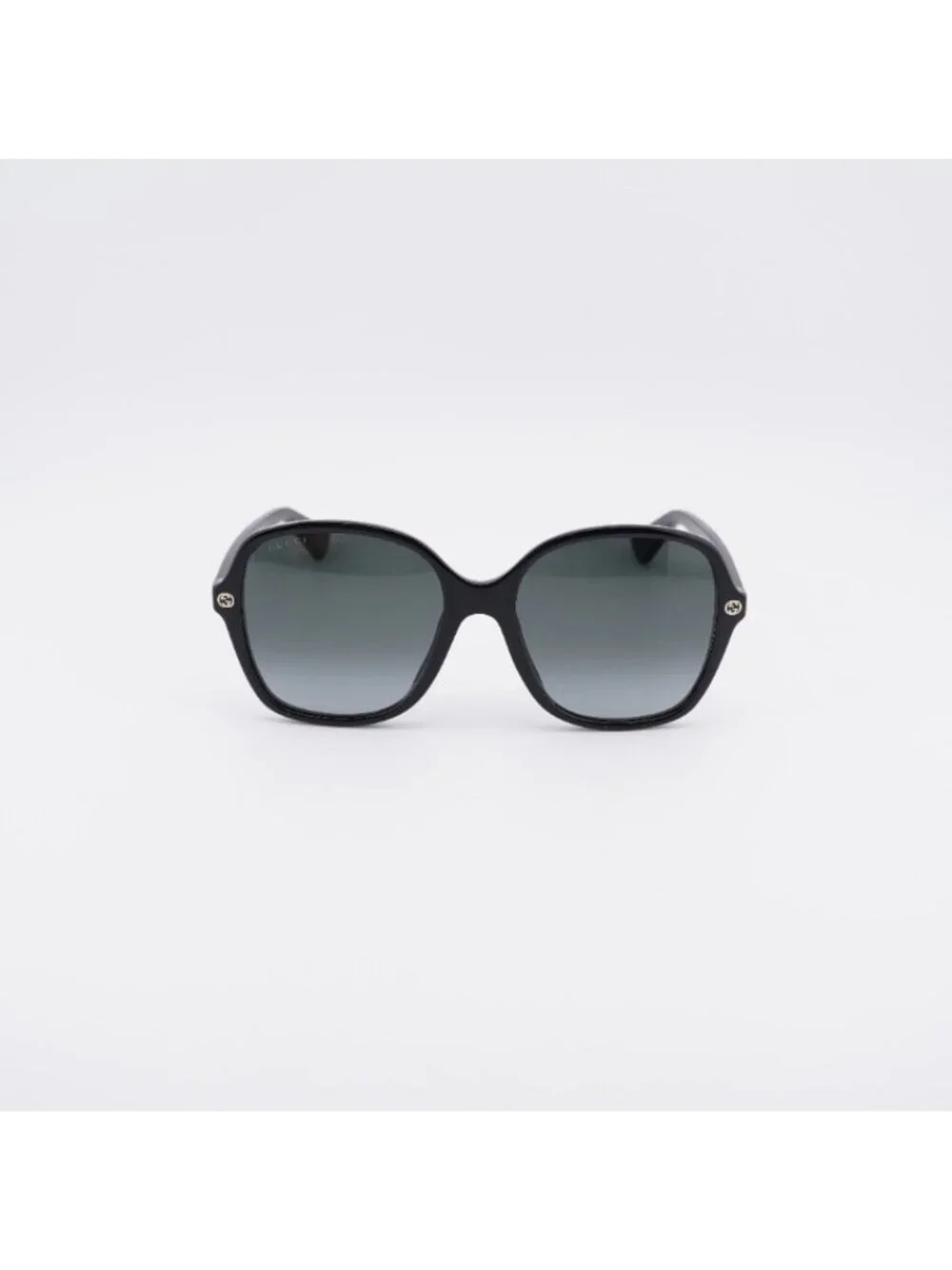Gucci GG0092S 001 Women Sunglasses Black Butterfly Frame, Grey Lenses